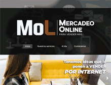 Tablet Screenshot of mercadeoonline.net
